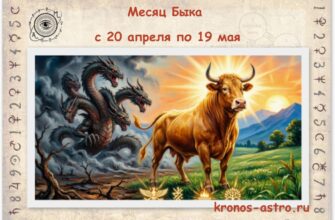 20 апреля - 19 мая. Месяц Быка: хранитель очага и защитник земли